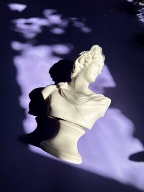 Ceramic / Stone? Vintage Bust Sculpture Grecian